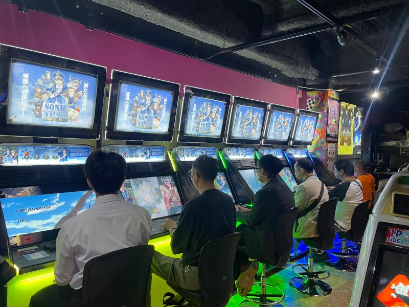 Sonic Wings Reunion on test