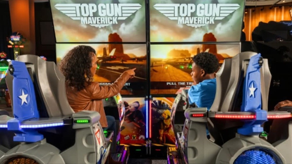 Raw Thrills Reveals Top Gun Maverick Arcade Game