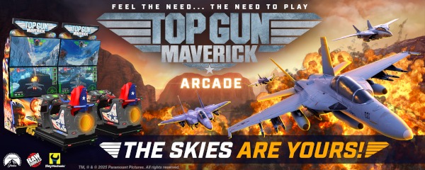 Top Gun: Maverick Arcade Cabinet Fully Revealed