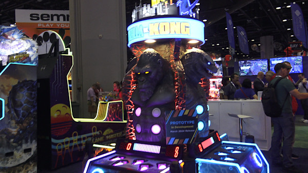 IAAPA 2023: UNIS Arcade Games, Cranes and Redemption
