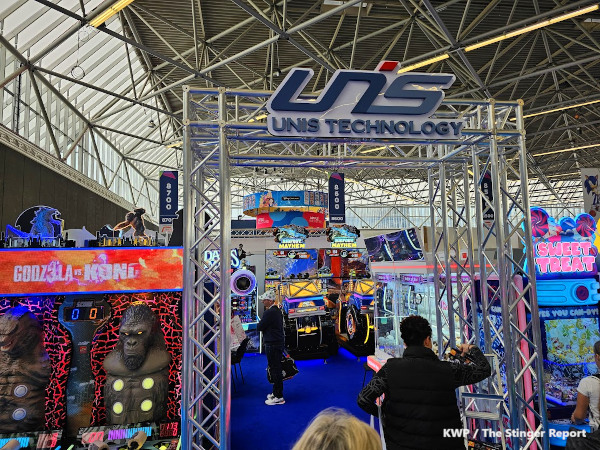 UNIS Arcade Game Updates: Godzilla, Picture Book Land and Top Speed Legend
