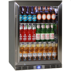 Rhino Alfresco 129L Glass Door Bar Fridge