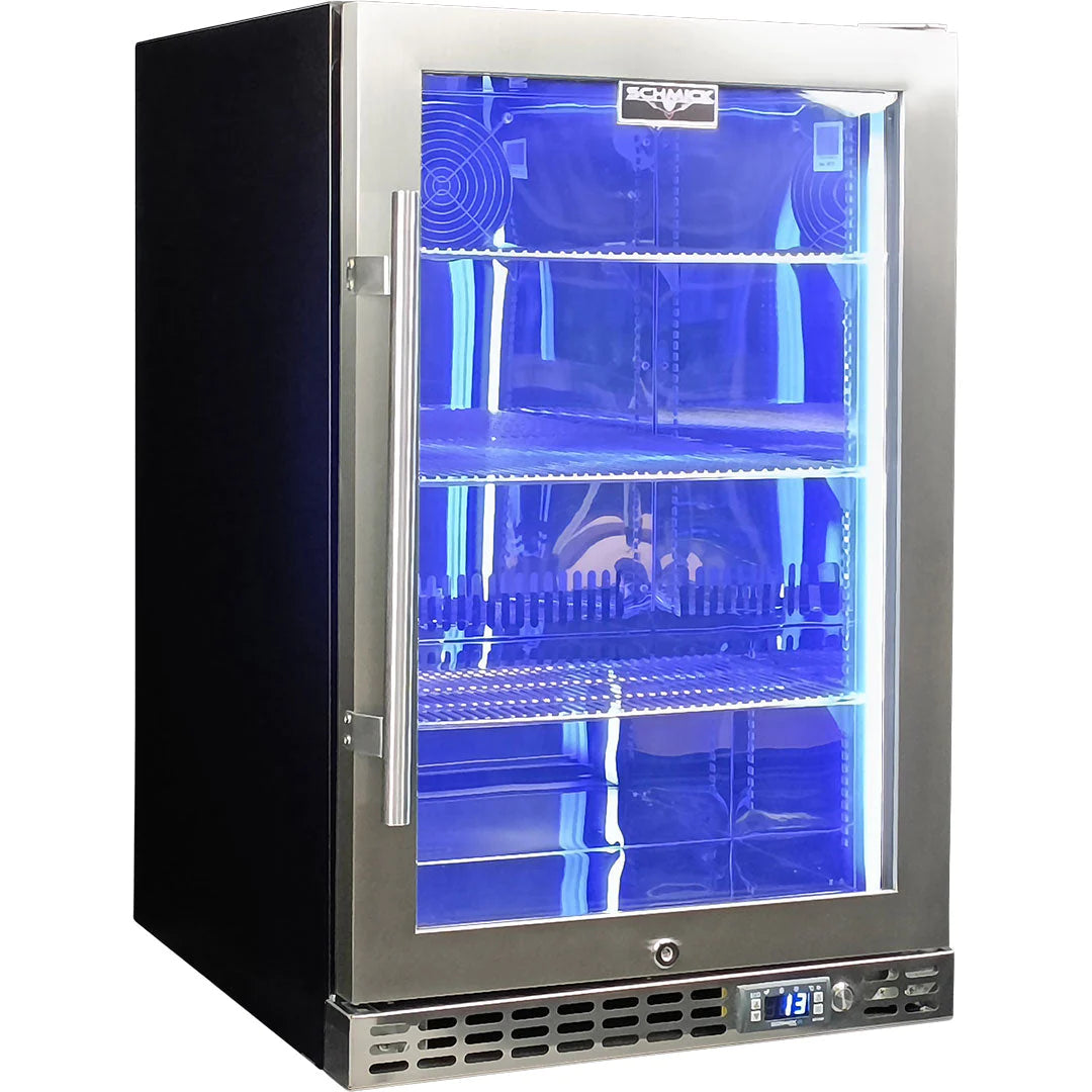 Schmick Quiet Running Front Venting 121L Bar Fridge