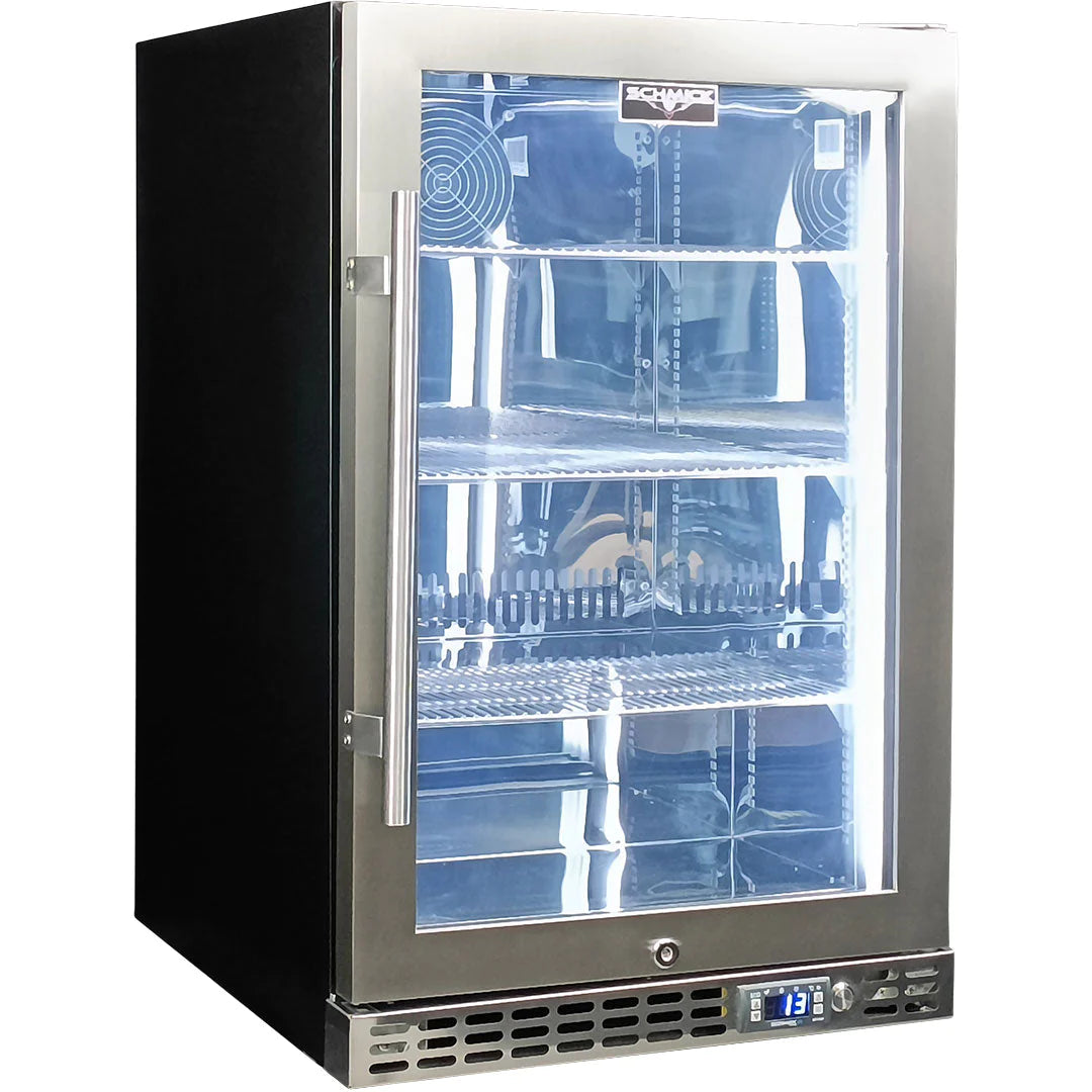 Schmick Quiet Running Front Venting 121L Bar Fridge