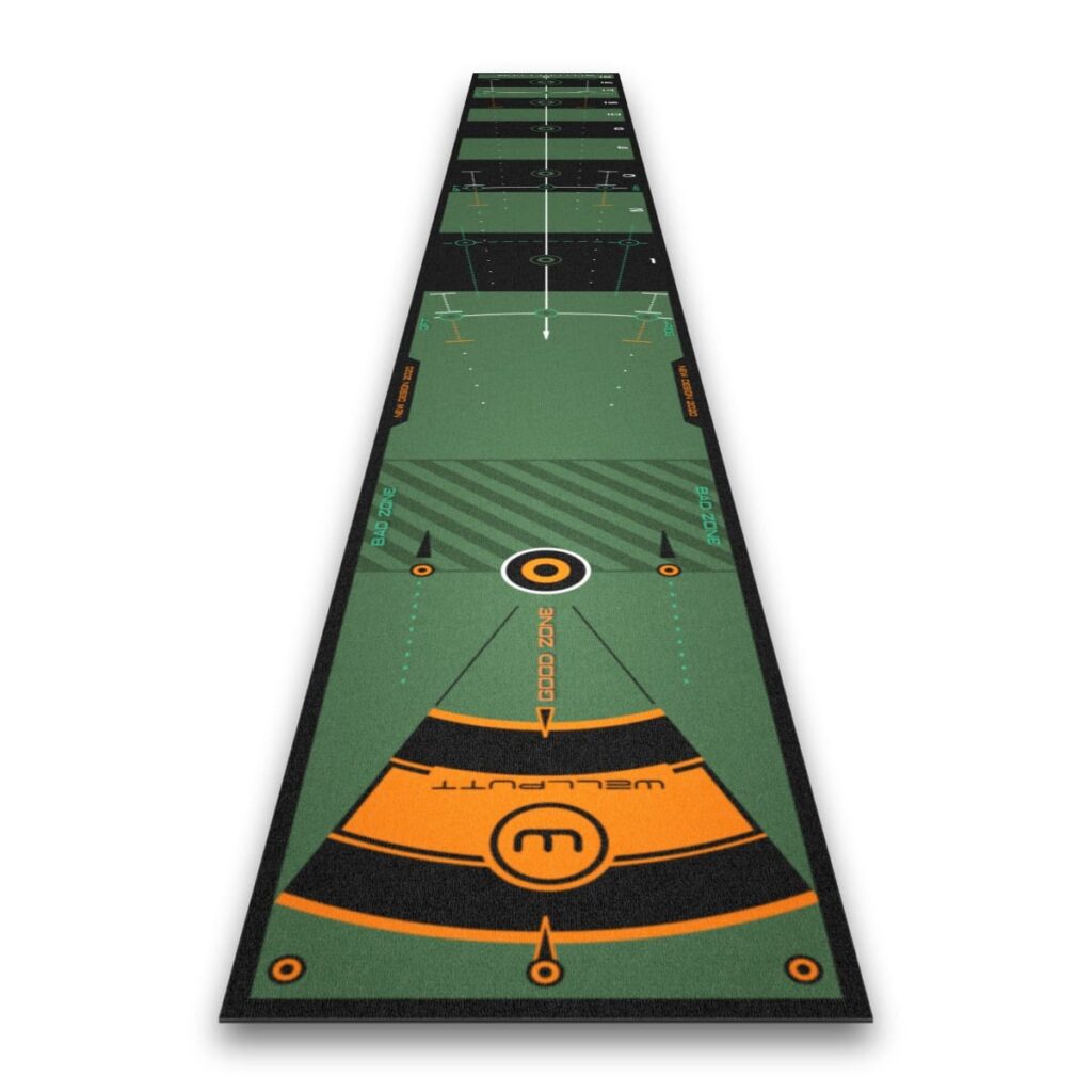 Wellputt 4m Putting Mat - Classic Green