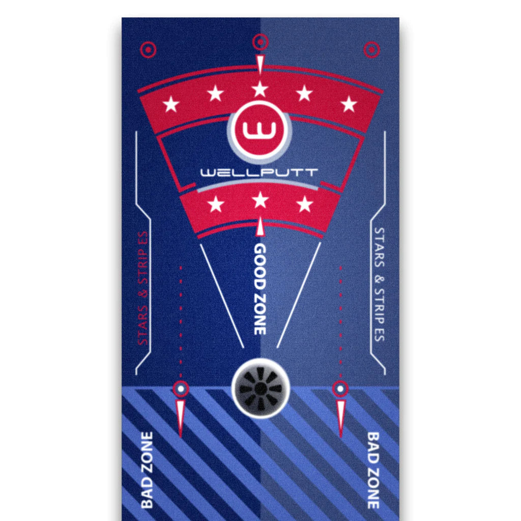 Wellputt 4m Putting Mat - USA Special Edition