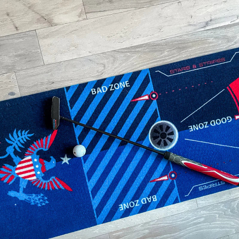 Wellputt 4m Putting Mat - USA Special Edition