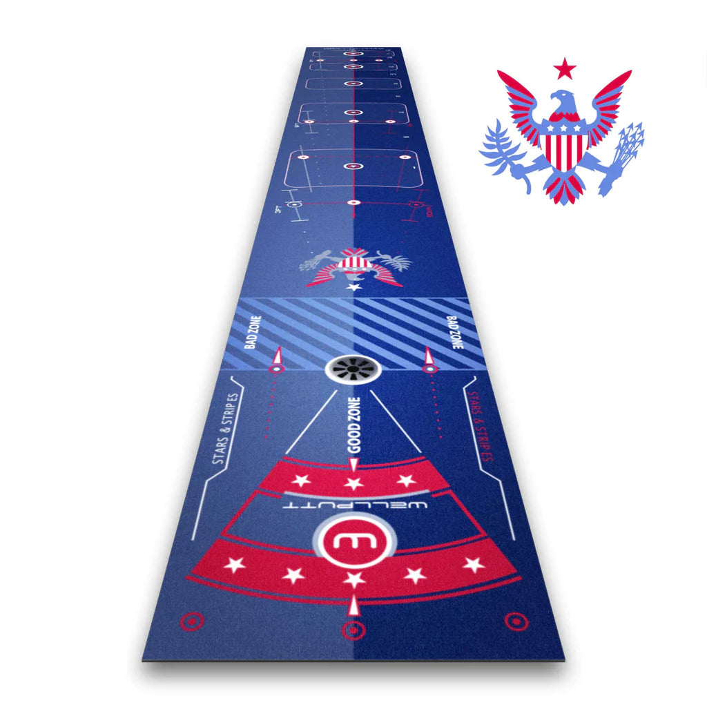 Wellputt 4m Putting Mat - USA Special Edition