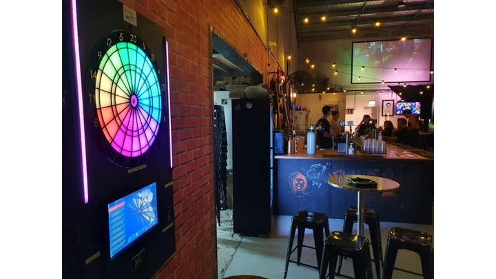 VDarts Mini Pro Electronic Dart Machine – Dynamic LED Dartboard - Image 7