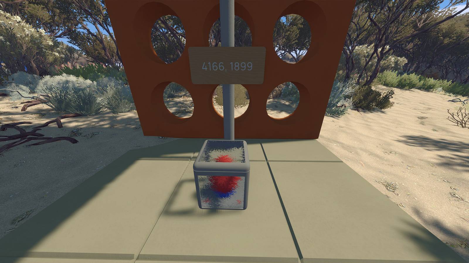 How to solve the 4166, 1899 puzzle in Big Walk
