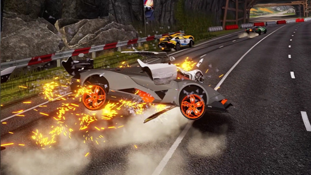 Asphalt 9 DX Arcade exploding car