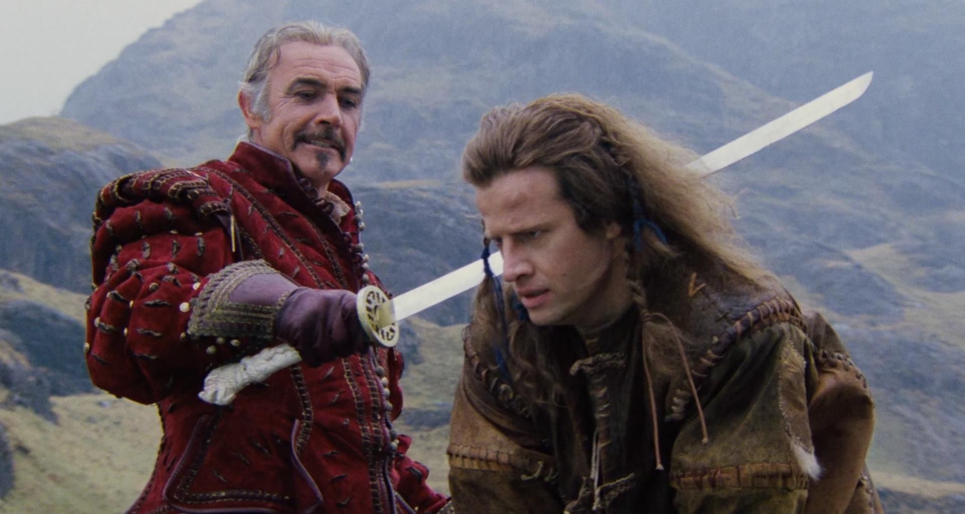 sean connery and christopher lambert in highlander