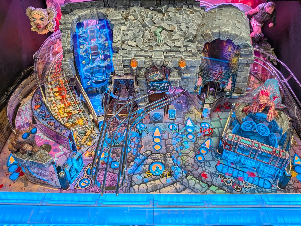 Dungeon Crawler Carl upper playfield