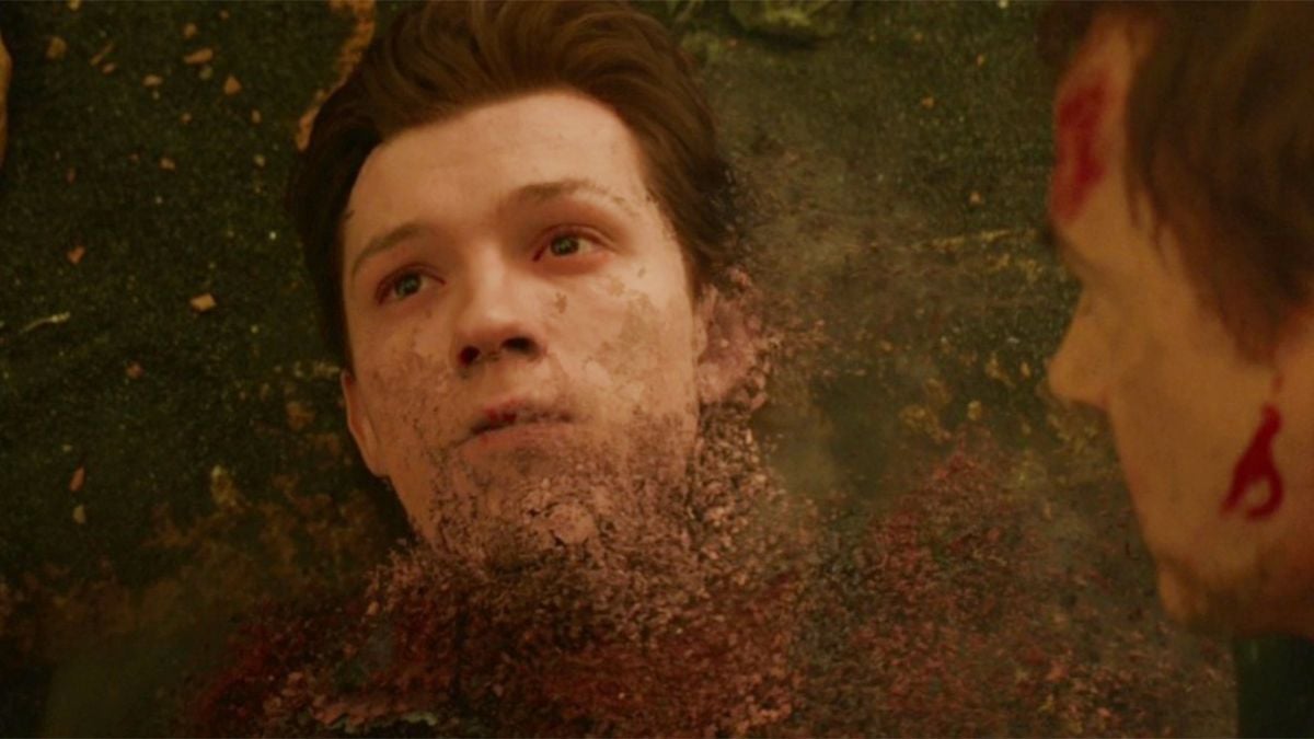 Spider Man Getting Snapped In Avengers Infinity War, Disney