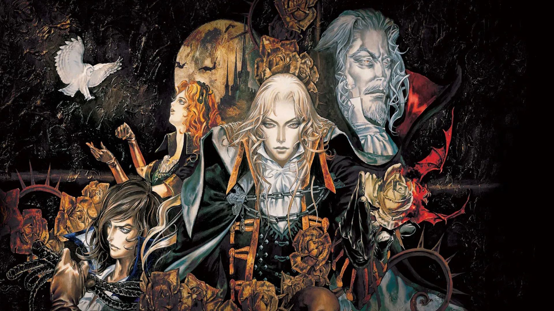 Castlevania Symphony of the Night's cover art