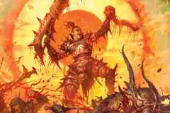 Detail from the cover of Dungeons & Dragons Dark Sun Blood and Power