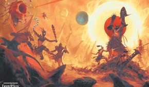 DnD - DarkSun_Full-Art_ALT_ART_PHB_NEON_COVER_Tyler_Jacobson