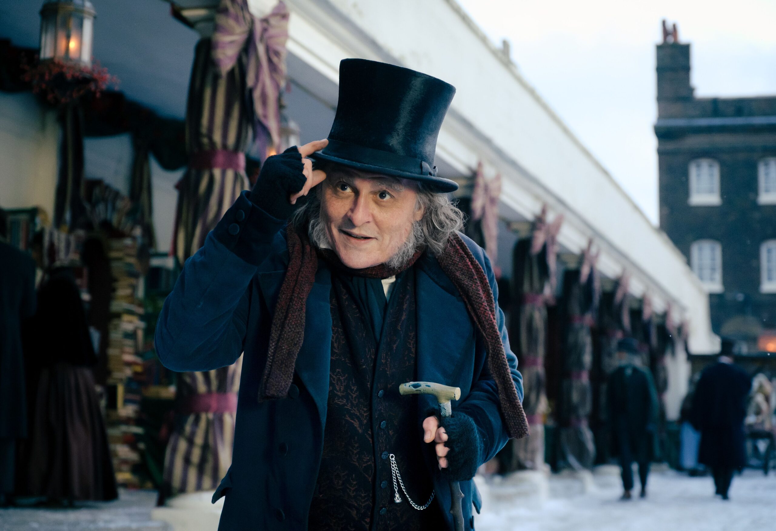 Johnny Depp as Scrooge in Ebenezer (2026)
