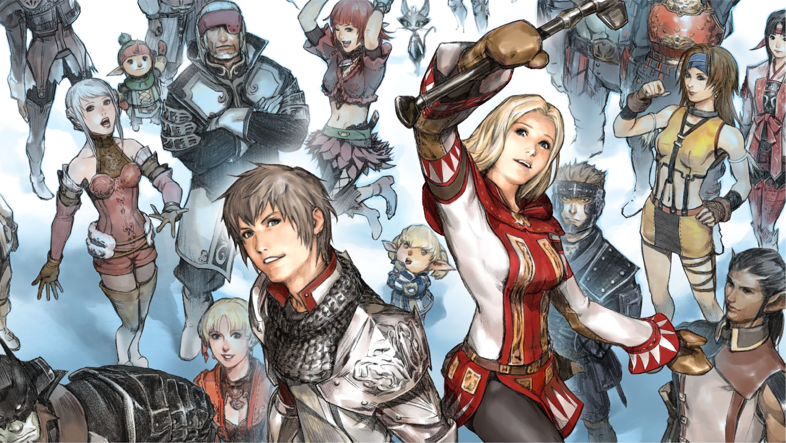 Final Fantasy 11 key art