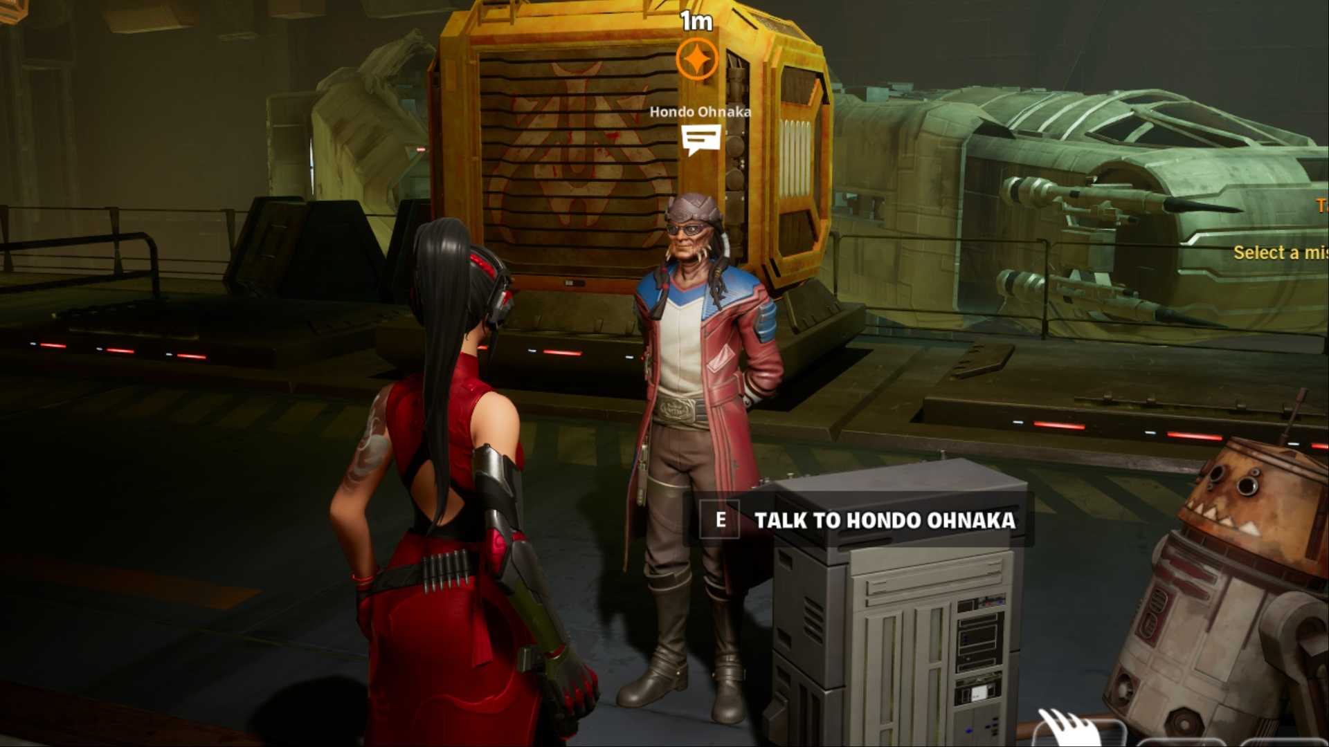 getting a quest from hondo ohnaka