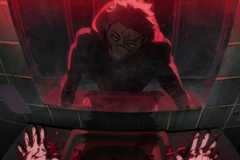 Sukuna looks menacingly at Yuji in the season 3 opener of Jujutsu Kaisen