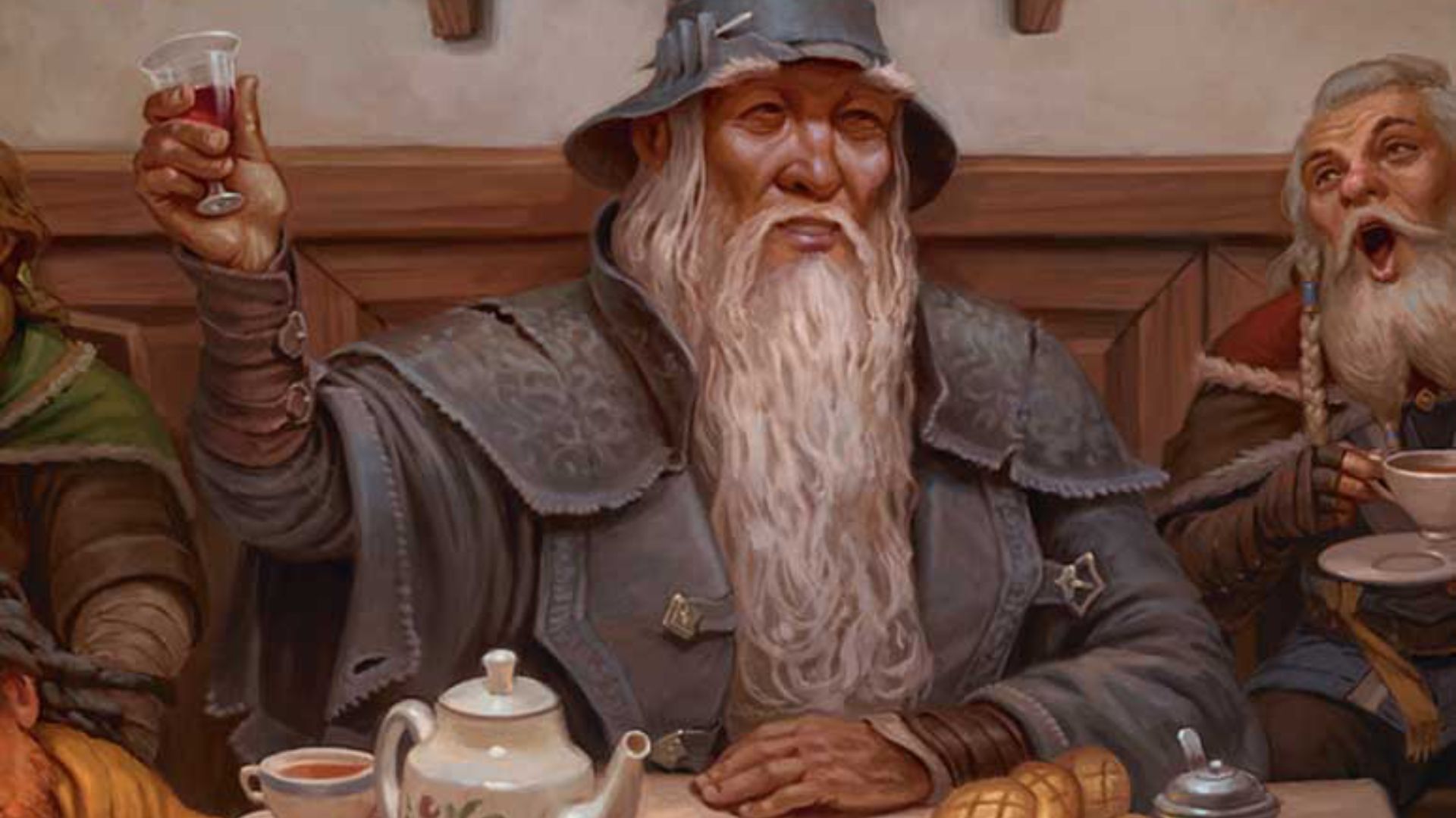 Gandalft Life of the Party card from Magic The Gather The Hobbit 
