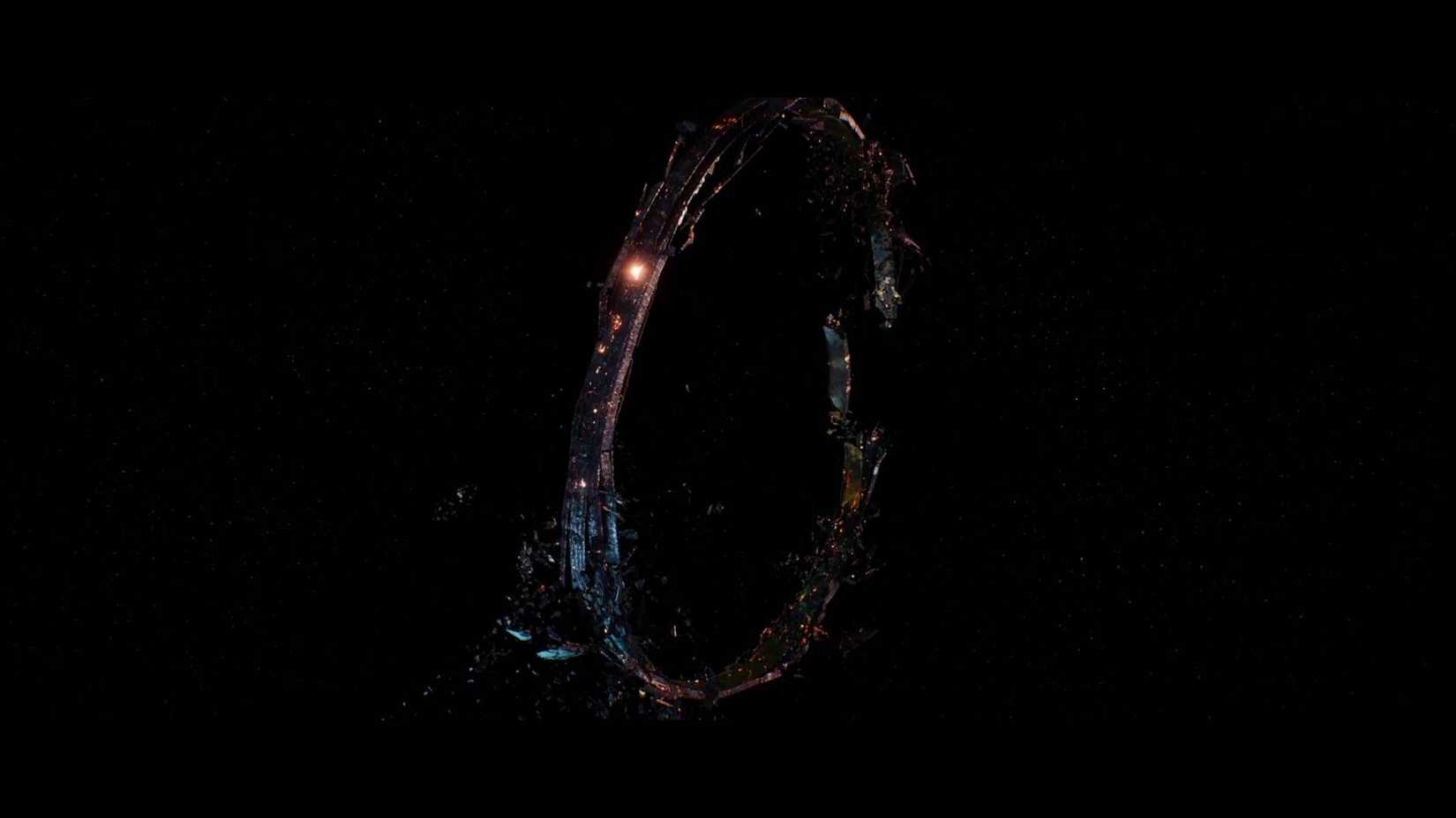 The Halo exploding in the Halo: Campaign Evolved ending.