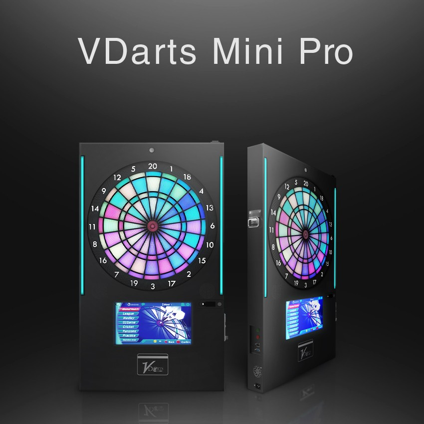 VDarts Mini Pro Electronic Dart Machine – Dynamic LED Dartboard