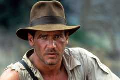 Harrison Ford as Indiana Jones in The Temple of Doom