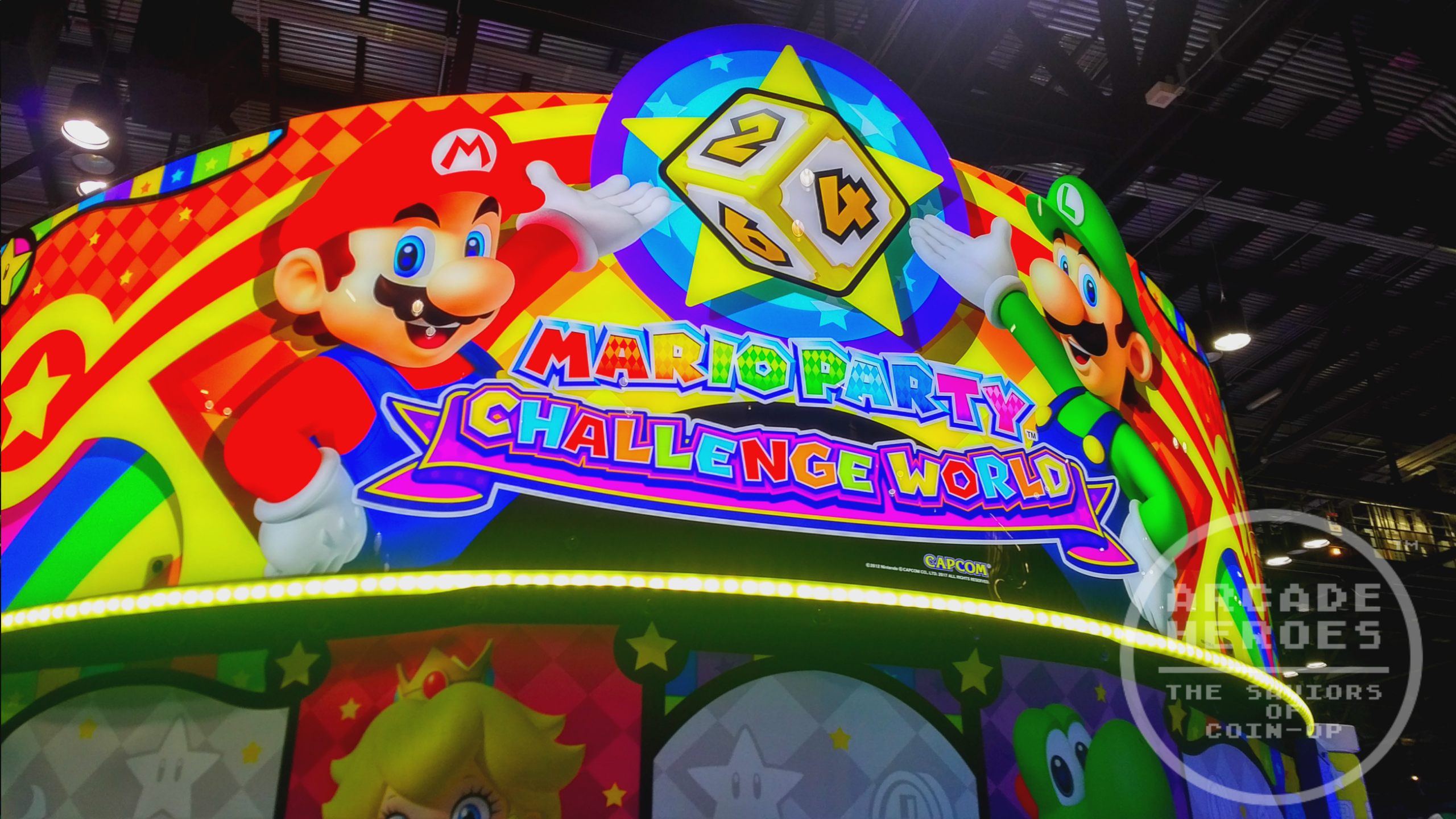 Mario Party Challenge World marquee