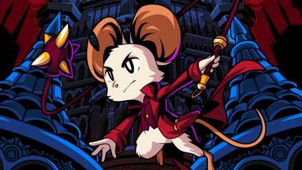 Mina swings a weapon in Mina the Hollower.