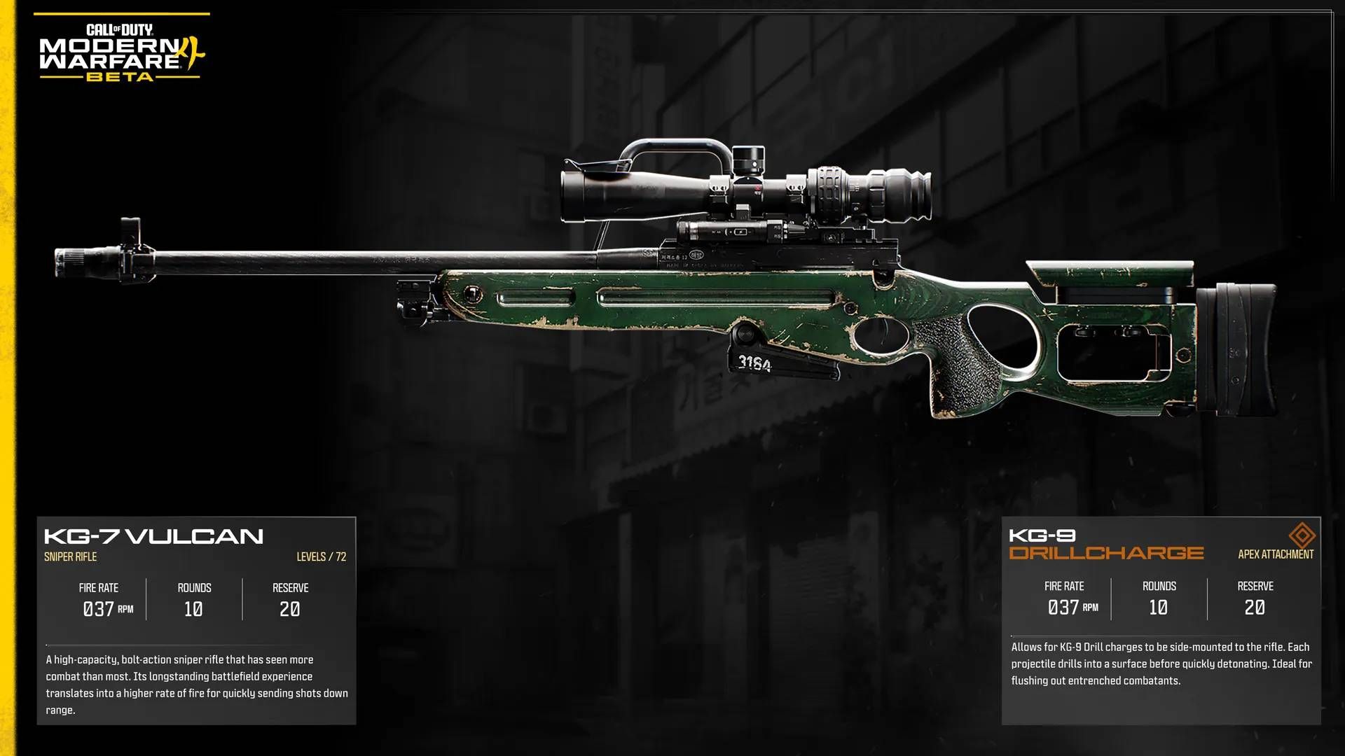 The KG-7 Vulcan in Modern Warfare 4.