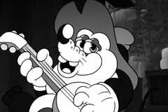 A close-up of Old Cheeselegger in Mouse: P.I. For Hire.