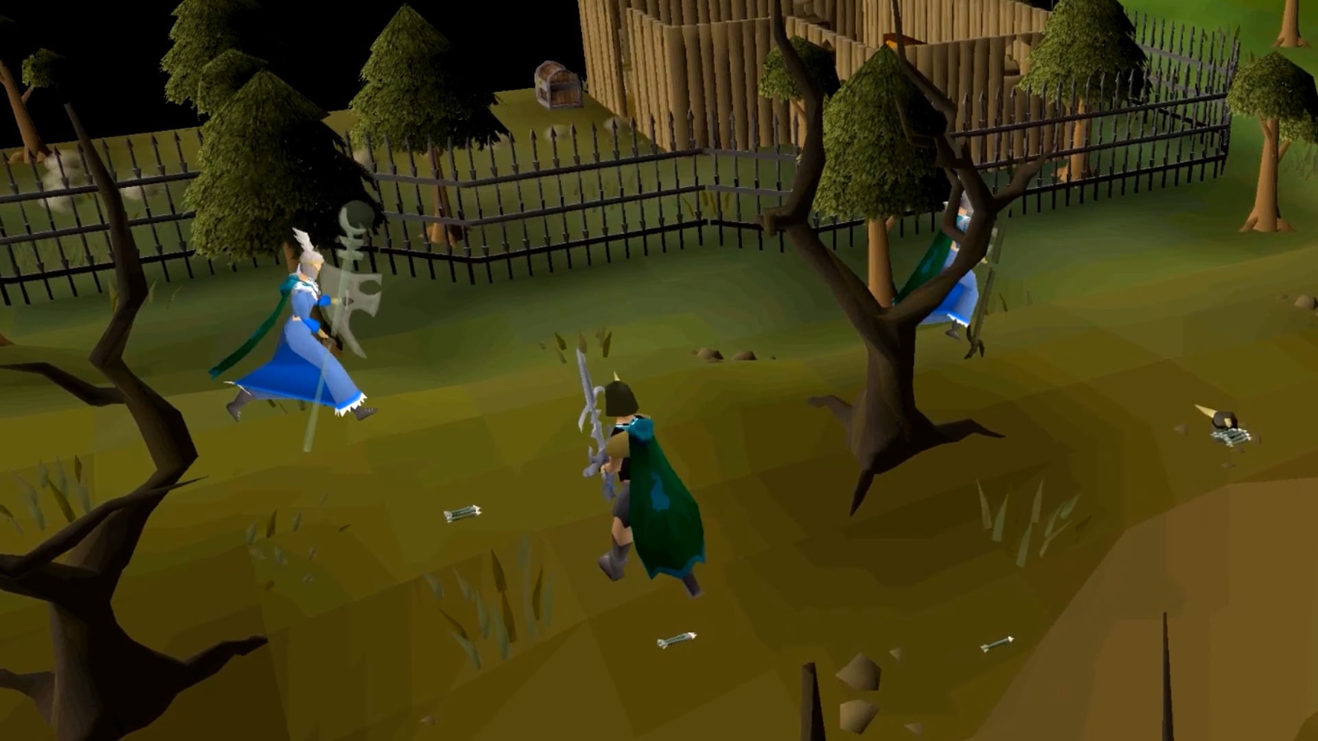 Old School RuneScape Player Reaches Fishing Level 99 with a Small Net