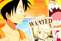 Sanji gets mad at his first wanted poster in One Piece