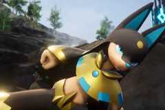 Palworld's Anubis monster, which some have compared to Lucario from Pokemon.