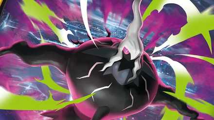 Artwork of Darkrai from the Pokémon TCG Pitch Black expansion