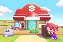 Pokopia Zorua event contest showing the human Ditto hiding for a Zorua