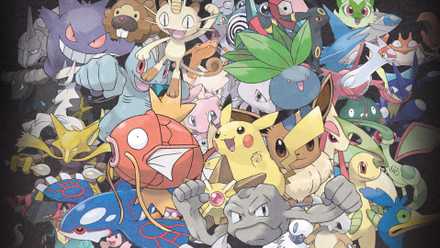 A collage of the 100 best Pokémon of all time