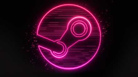Polygon - Steam Stock Art - Neon - ALT