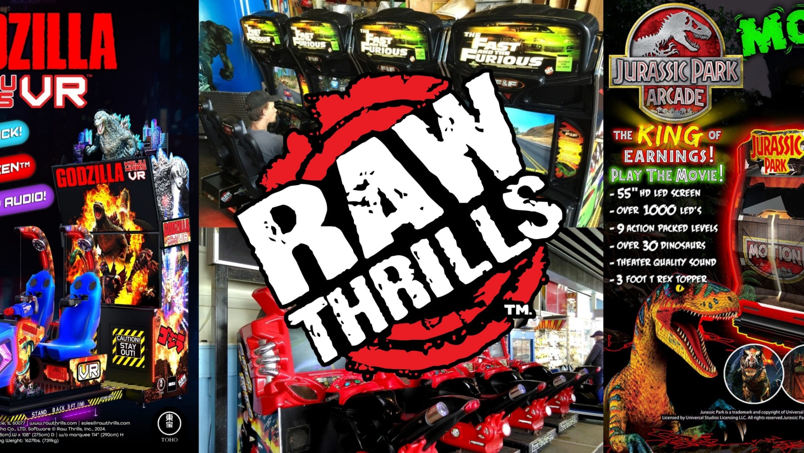Raw Thrills at 25: The Arcade Games That Defined a Generation