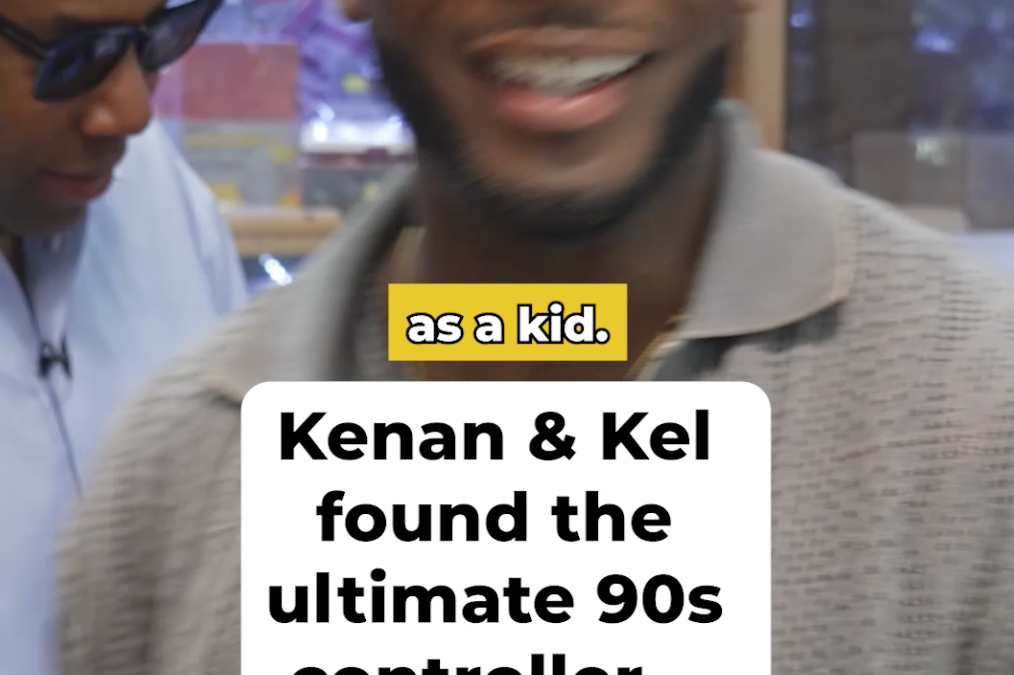 Kenan & Kel finally get their dream 90s controller