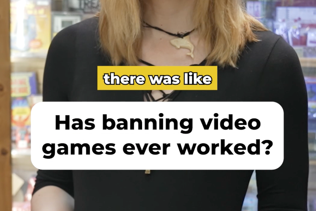 Has banning video games ever worked?