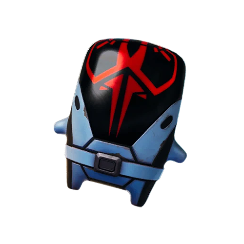 Seven Sprite, a little creature in armor from Fortnite.