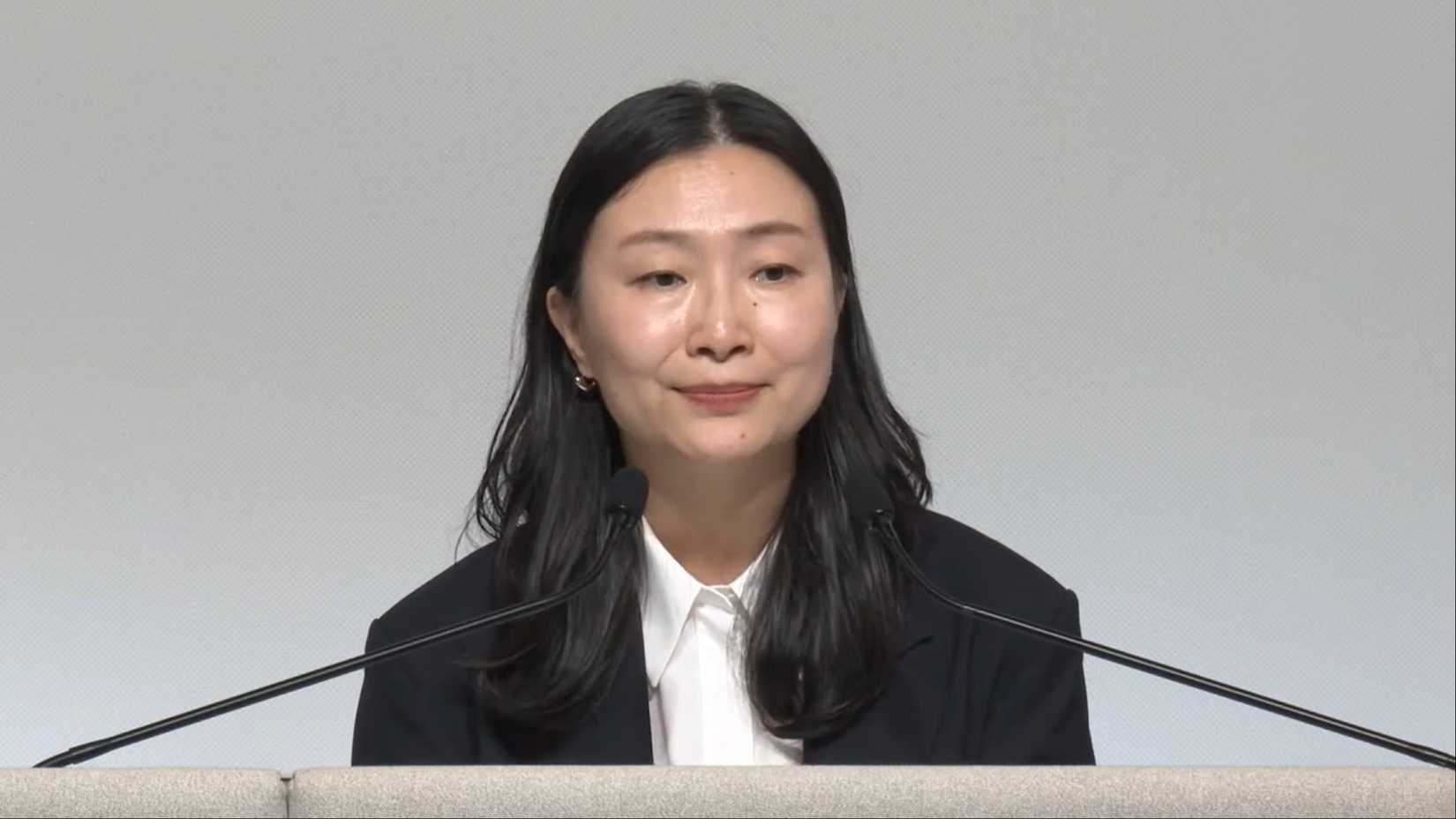 sony cfo lin tao speaking at earnings announcement conference