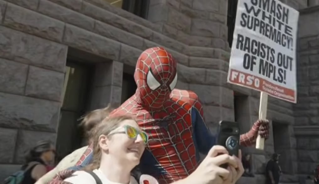 Spider-Man Cosplayer Arrested After Minneapolis Protest Clash