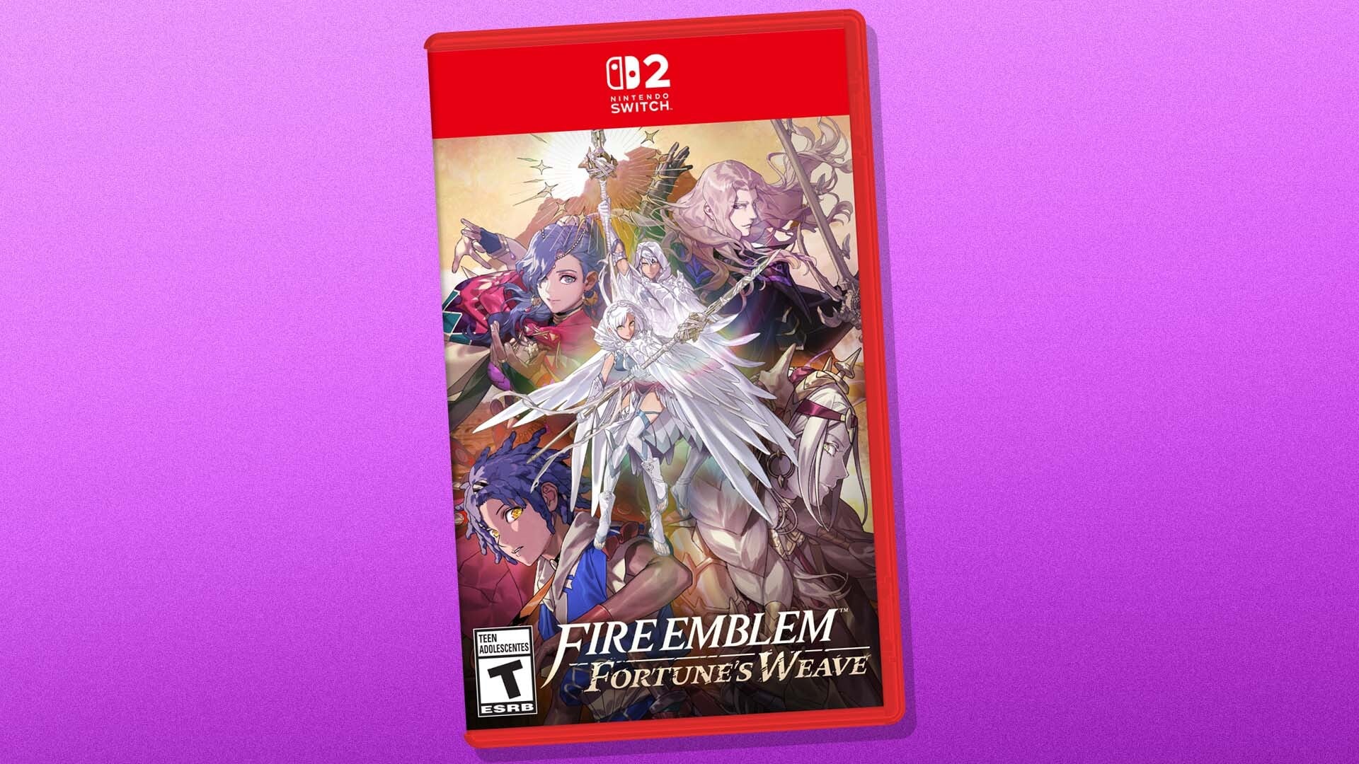 The Switch 2 box art for Fire Emblem is displayed.