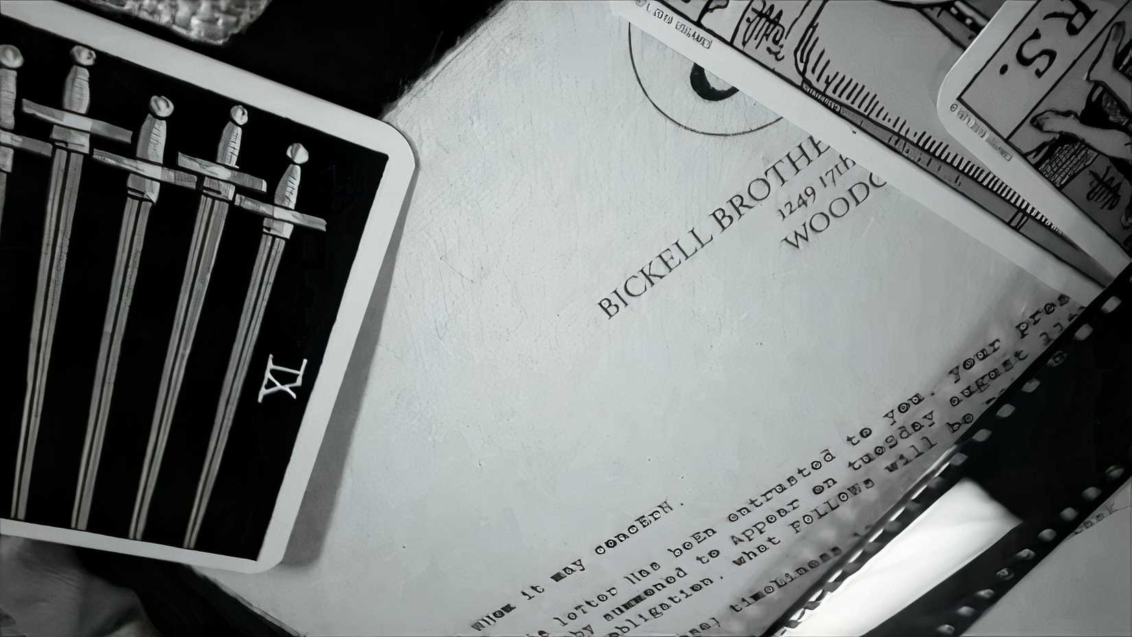Tales from Woodcreek season 2 credits tarot cards