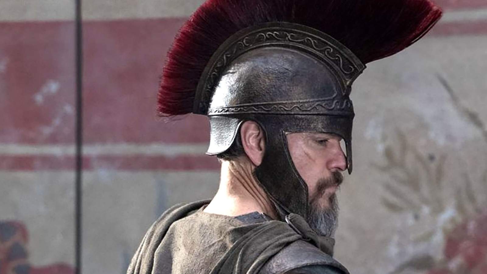 Matt Damon as Odysseus in Christopher Nolan's 2026 film, The Odyssey.