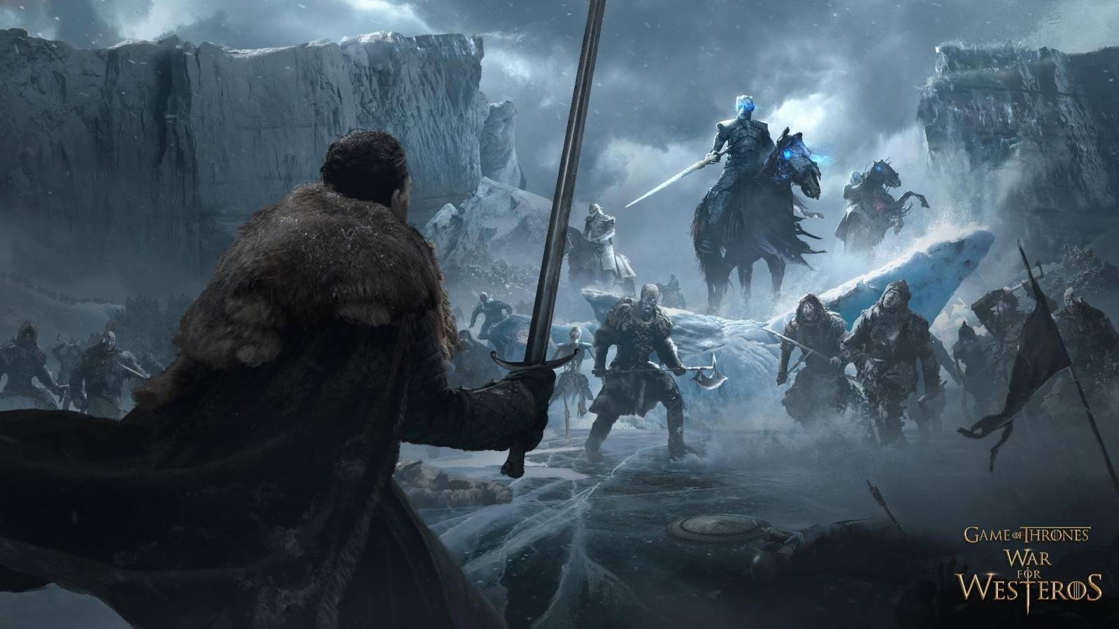 A screenshot from upcoming strategy game, War For Westeros.